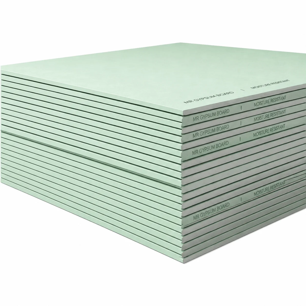 MOISTURE RESISTANT GYPSUM BOARD