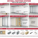 Drywall partition ideas UAE for modern offices and homes