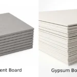 Cement board vs drywall for UAE construction projects