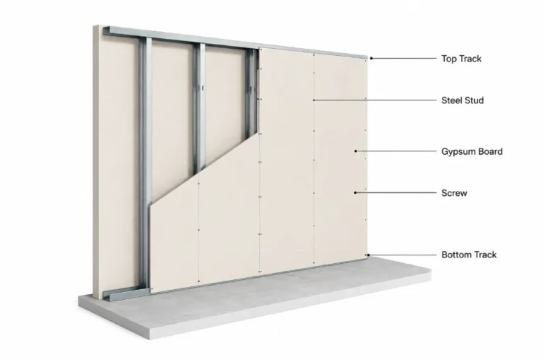 Gypsum board thickness guide for UAE construction projects